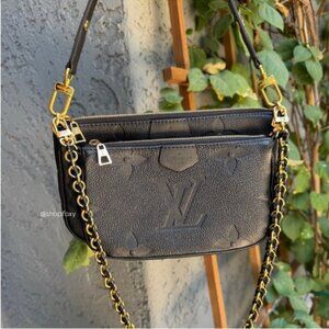 Louis Vuitton Multi Pochette Empreinte Crossbody